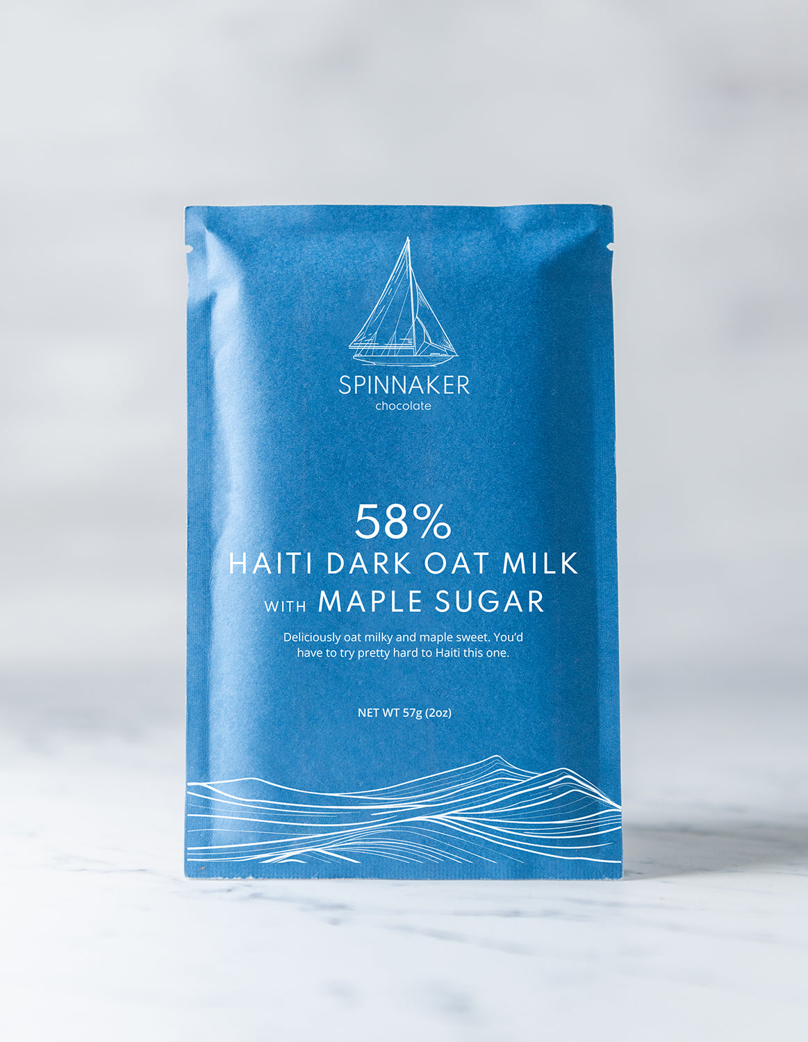 58% Haiti Dark Oat Milk with Maple Sugar