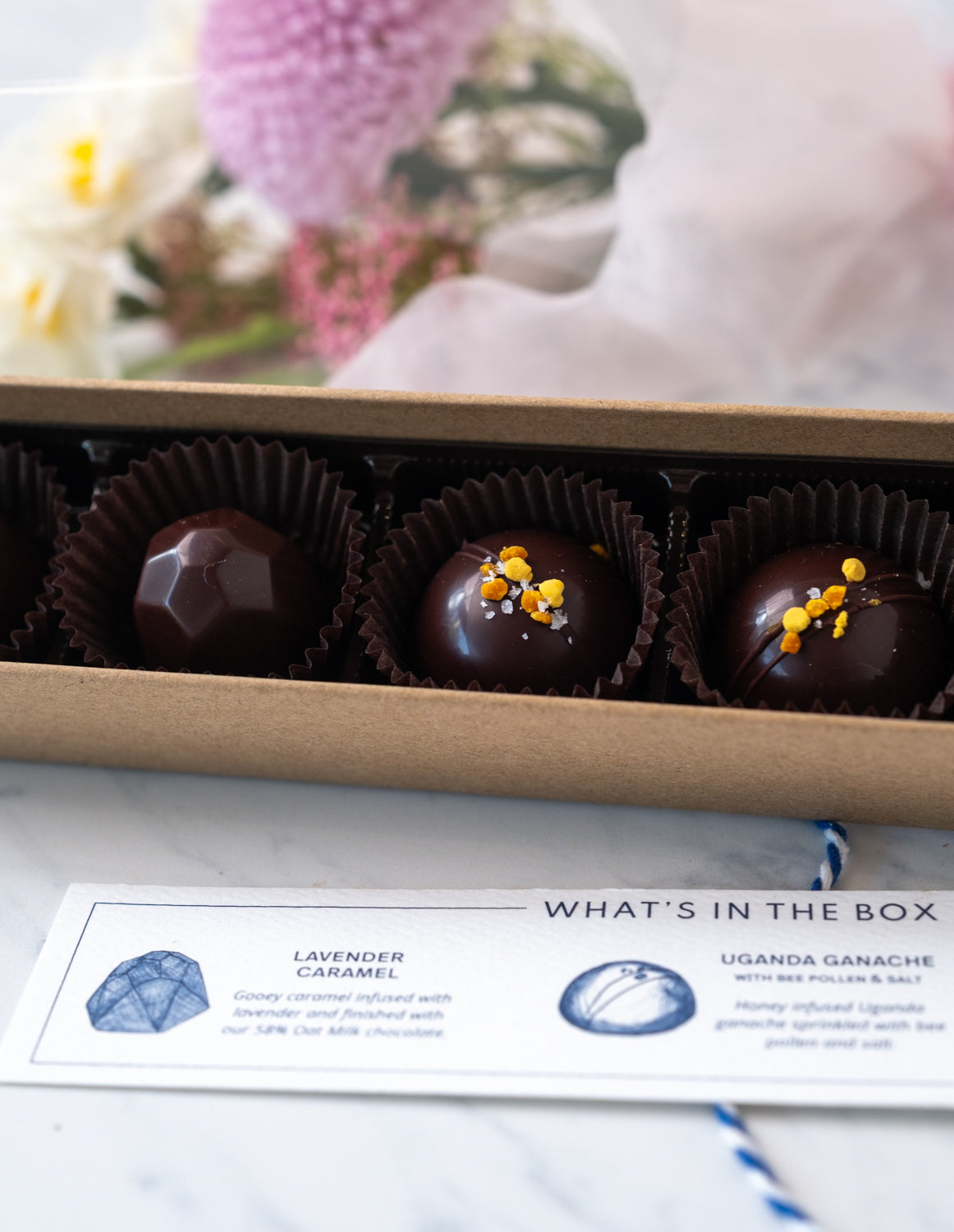 Mother&#39;s Day Truffle + Flower Bundle