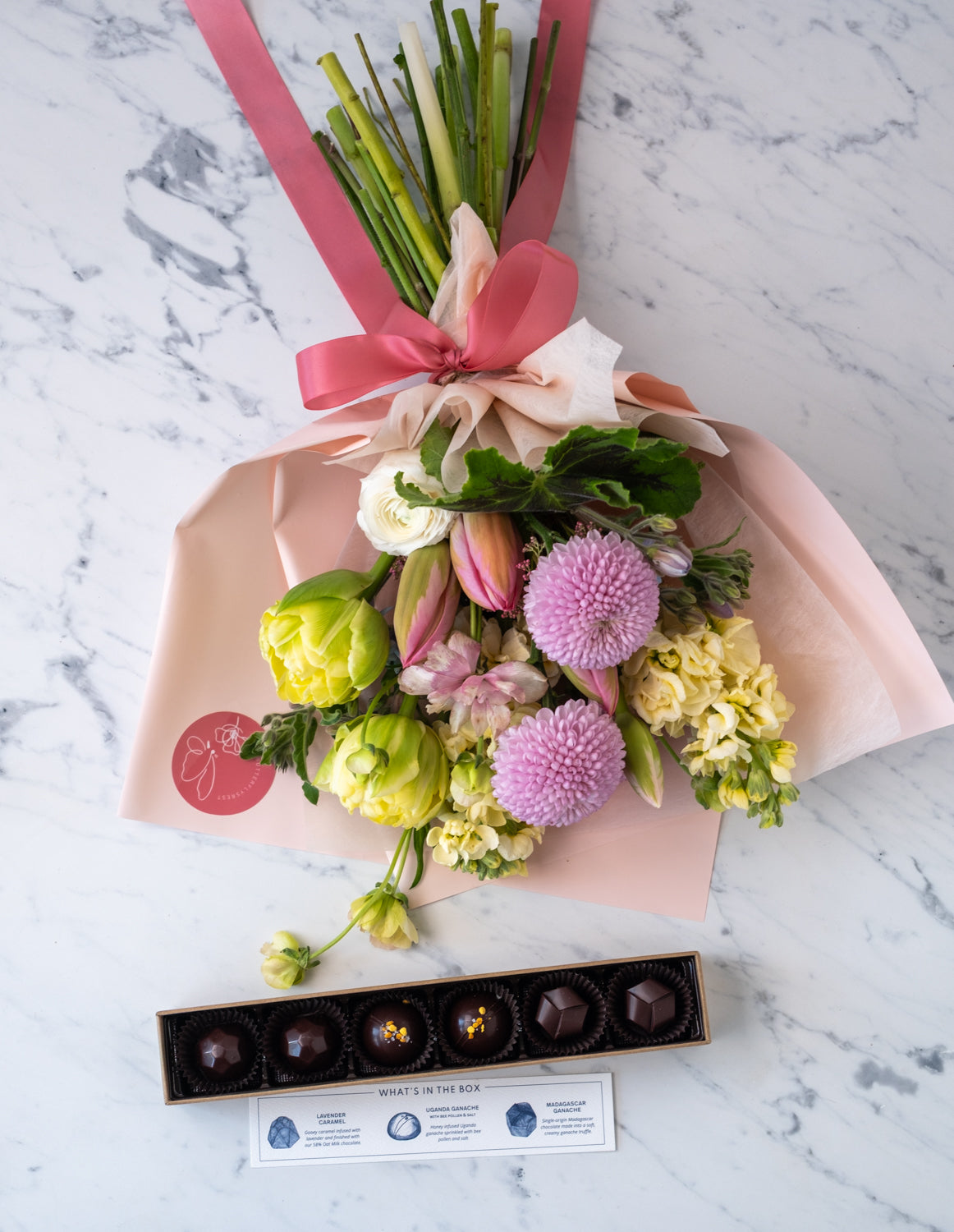Mother&#39;s Day Truffle + Flower Bundle