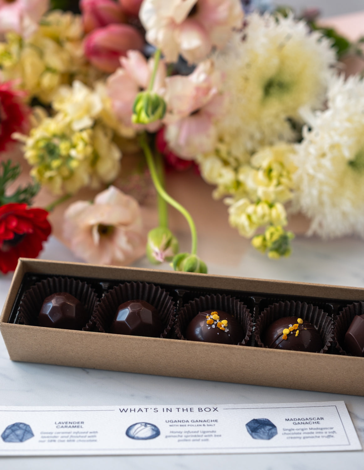 Mother&#39;s Day Truffle + Flower Bundle