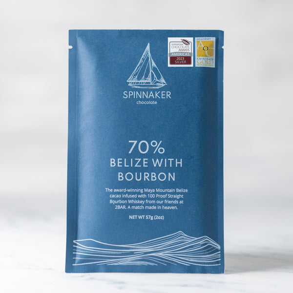 70% Belize with Bourbon
